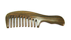 Гребінець із сандалового дерева з рідкісними зубами