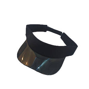 Прозорий козирок One Size Чорний