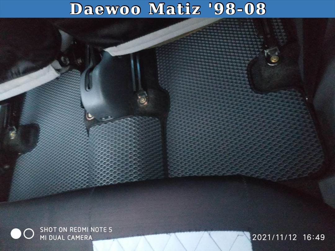 ЕВА коврики Daewoo Matiz 1998-2008. EVA ковры Део Матиз - фото 6 - id-p1825133659