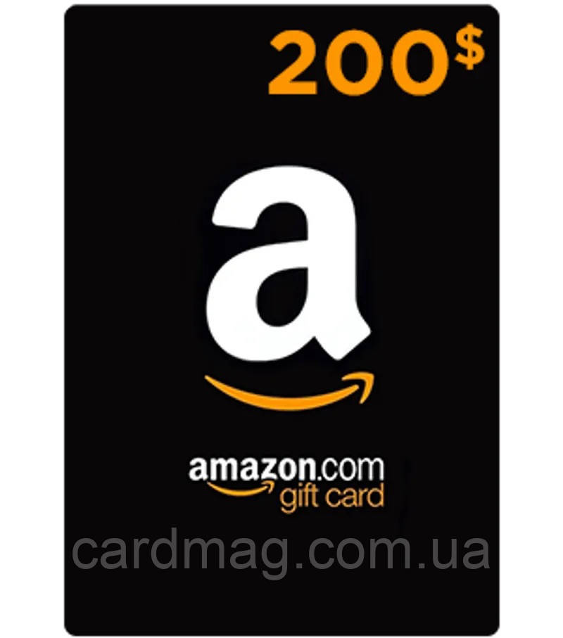 Amazon Gift Card 200 USD, (US-регион)