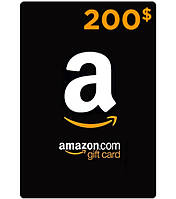Amazon Gift Card 200 USD, (US-регион)
