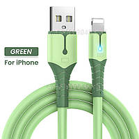 USB-кабель для быстрой зарядки iPhone 1,5 м (Зеленый)