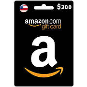 Amazon Gift Card 300 USD, (US-регион)