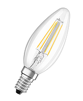 Лампа LED филаментная 4.8W 220V 470lm 2700K E14 DIM 35х97mm свеча [4058075437043] OSRAM LED RETROFIT CLASSIC B
