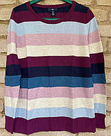 1, Легкий структурированный полосатый свитерок размер М GAP Оригинал