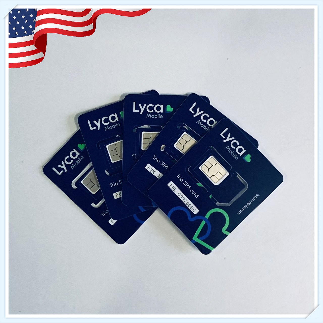 Сим-карта Ликамобайл США | Sim-Card Lycamobile United States (USA) (ID ...