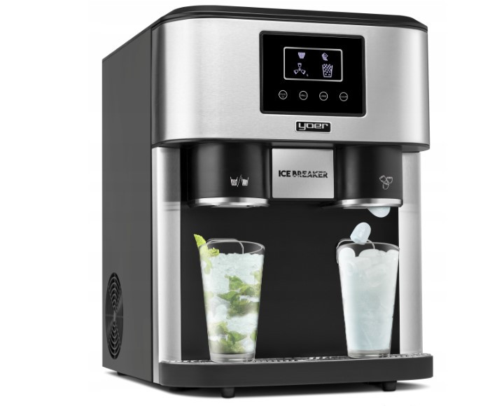 Льодогенератор 3в1 WATER DISPENSER Yoer 18кг/24ч