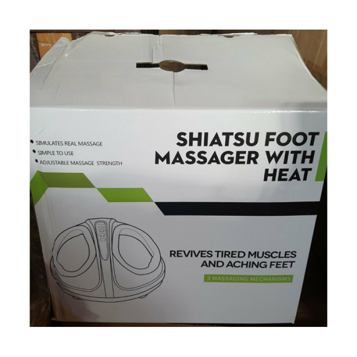 Вибромассажер для ног Shiatsu Foot Massager - фото 8 - id-p1825247781