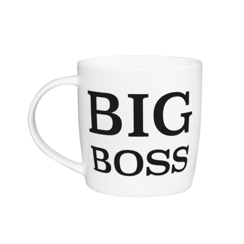 Чашка для капучіно Big Boss 360мл (подарункова уп) 1742 Кварта