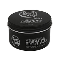 Воск для волос RedOne Men Creative Fiber Wax Maximum Control Strong Hold & Matte, 100 мл