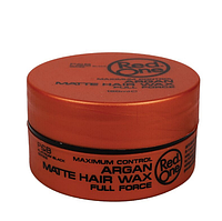 Матовый воск для волос ультрасильной фиксации с аргановым маслом RedOne Matte Hair Wax ARGAN, 150 мл
