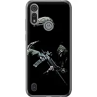 Чехол силиконовый патриотический на телефон Motorola E6i Защитник v3 "5226u-2355-58250"