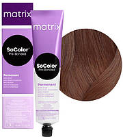 Стойкая краска для окрашивания седых волос Matrix SoColor Pre-Bonded Extra Coverage 507AV блондин пепельный