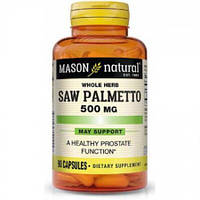 Saw Palmetto 500 mg Mason Natural , 90 капсул