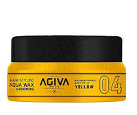 Воск для укладки волос Agiva Styling Hair Aqua Wax Grooming Yellow 04, 90 мл