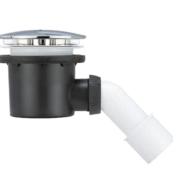 Сифон d90мм для душового піддону Tourbillon з адаптером d40/50мм Wirquin