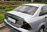 Задній спойлер Ford Focus 1 седан (спойлер на кришку багажника Форд Фокус 1), фото 4