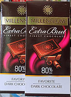 Шоколад «Millennium Favorite» Brut чорний 80% 100г