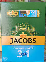 Якобс Карамель Лате 3 в 1 24 стіка Jacobs 3 in 1 Caramel Latte 24 x 12.3 г