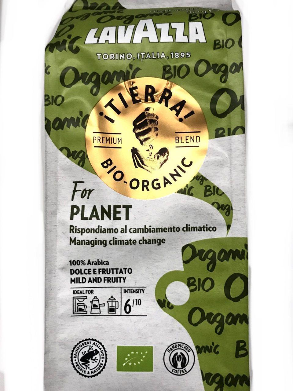 Кава мелена LavAzza Tierra Bio-Organic for Planet 180 г