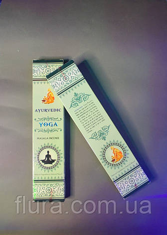 Аромопалички "Ayurvedic Yoga"15g Індія, фото 1