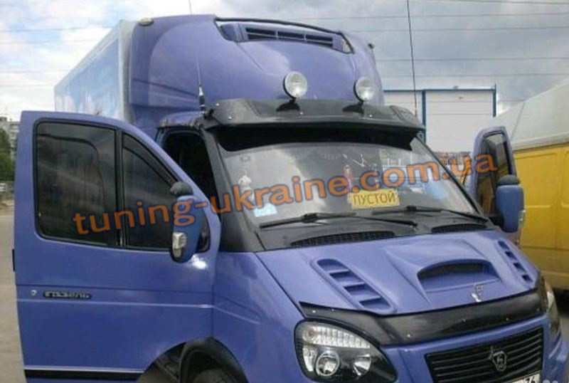 Дефлектор Капота (мухобойка) "ANV" на ГАЗ 3302 ГАЗЕЛЬ — Купить Недорого ...