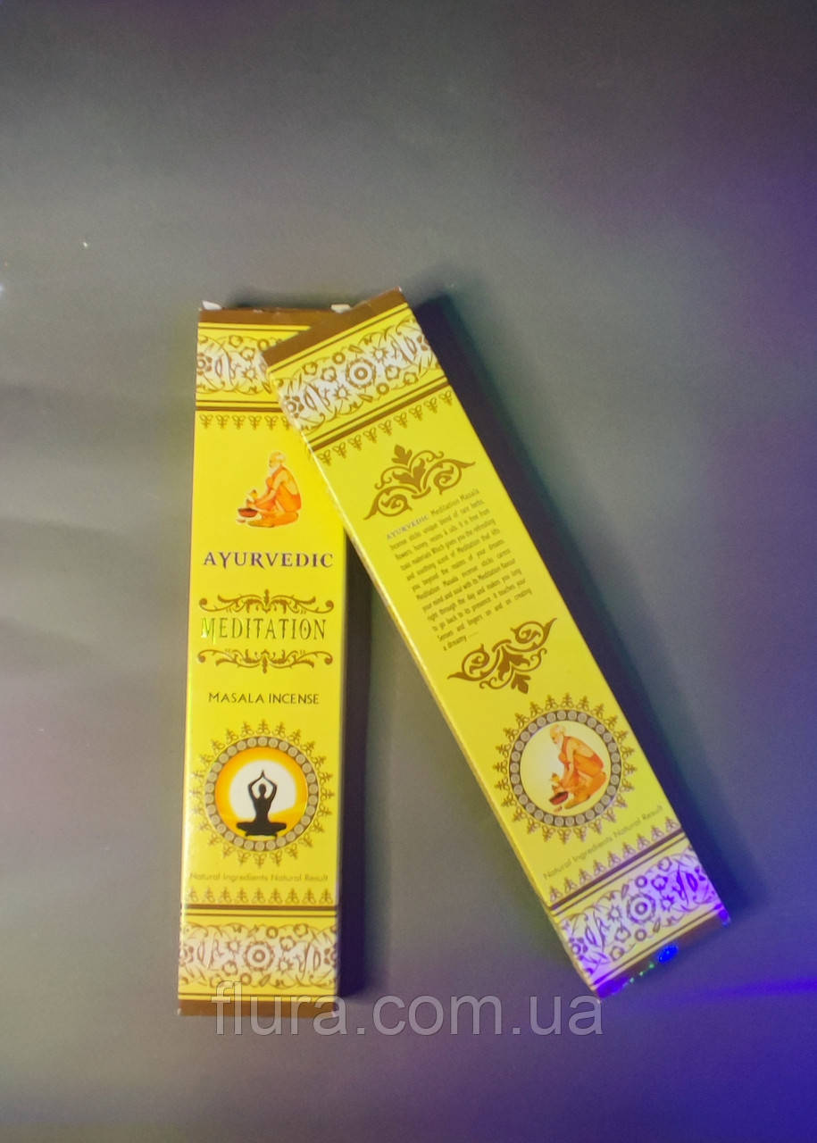 Аромопалички "Ayurvedic Meditation"15g Індія
