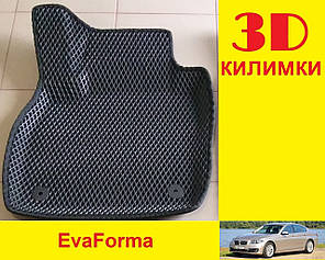 3D килимки EvaForma на BMW 5 F10 / F11 '13-16, килимки ЕВА, фото 1