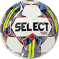 Мяч футзальный SELECT Futsal Mimas (FIFA Basic) v22 белый/желтый размер 4 (105343-365-4)