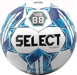 М'яч футбольний Select Fusion v23 біло-синій розмір 5 385416-962 5