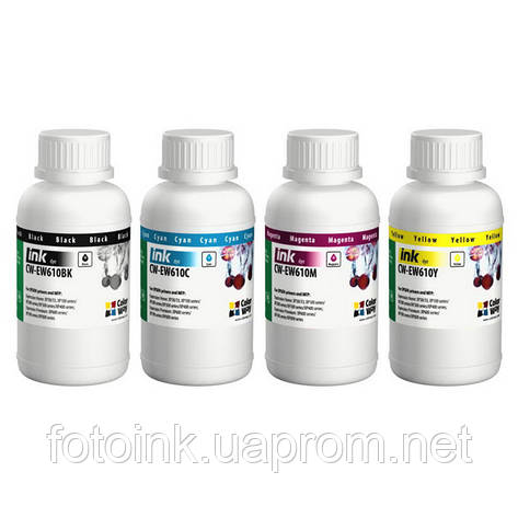 Комплект чорнил Colorway Epson XP, 4х200мл, EW610 (CW-EW610SET02), фото 1