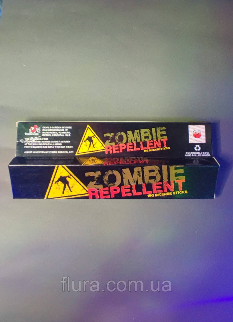 Аромопалочки "Zombie Repellent"15g Індія