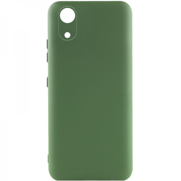 Чохол Silicone case для Samsung Premium A03 Khaki (25) зелений