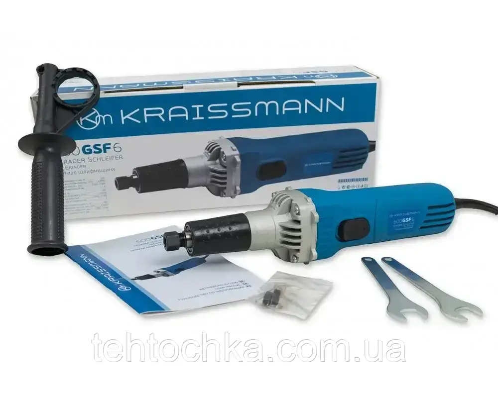 Болгарка кутова шліфувальна KRAISSMANN GSF 600 6