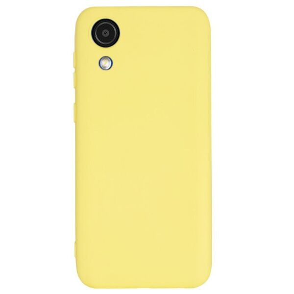 Чохол Silicone case для Samsung Premium A03 Yellow (20) жовтий
