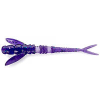 Приманка FishUp Flit 1.5" (10шт), #060 - Dark Violet/Peacock & Silver