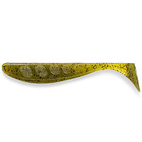 Wizzle Shad 5" (4шт), #074 - Green Pumpkin Seed