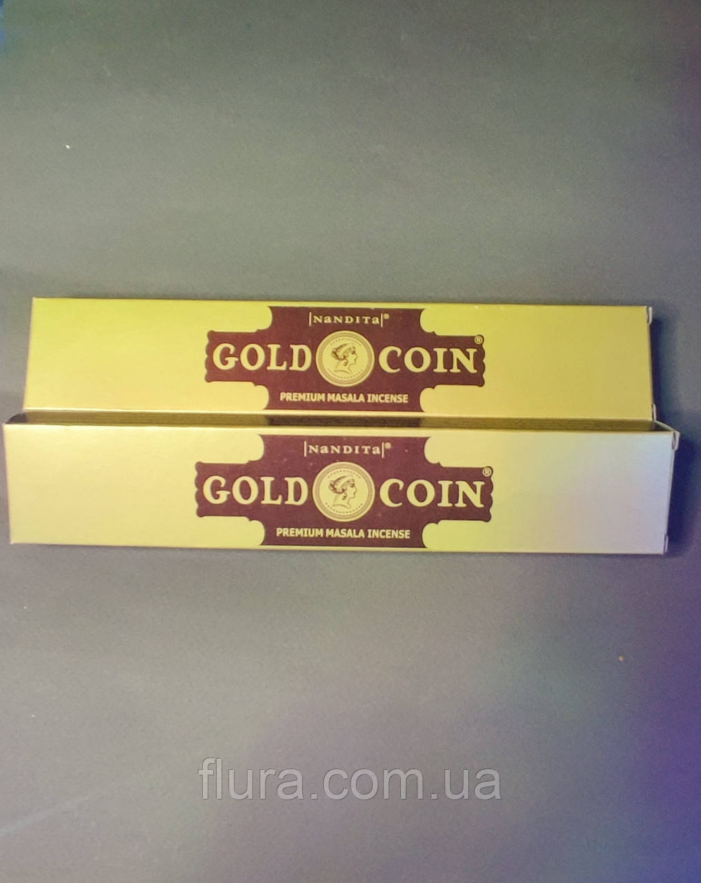 Аромопалочки " Gold Coin" Nandita 15g Індія