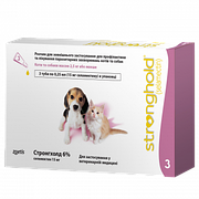 Stronghold - Стронхолд 6% для котів та собак 0,25мл х 3 піпетки