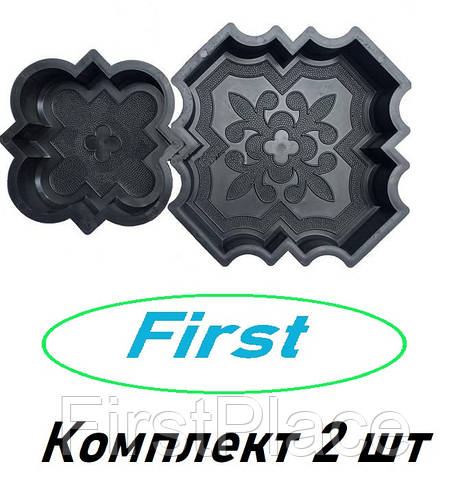 Форми для тротуарної плитки Краківська Конюшина Форма під бетон для ...