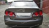 Спойлер на Хонду Цивік 4д (спойлер на кришку багажника Honda Civic 4d), фото 7