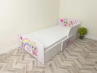 Дитяче ліжко принцеска з єдиноріжкою 70х140см