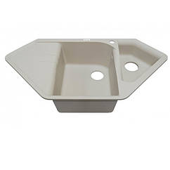 Гранітна мийка трапеція 1000х500х225 Adamant SPIRIT iVORY