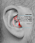 Беруші активні стрільцеві SureFire EarPro EP4 Sonic Defenders Clear Medium, фото 10