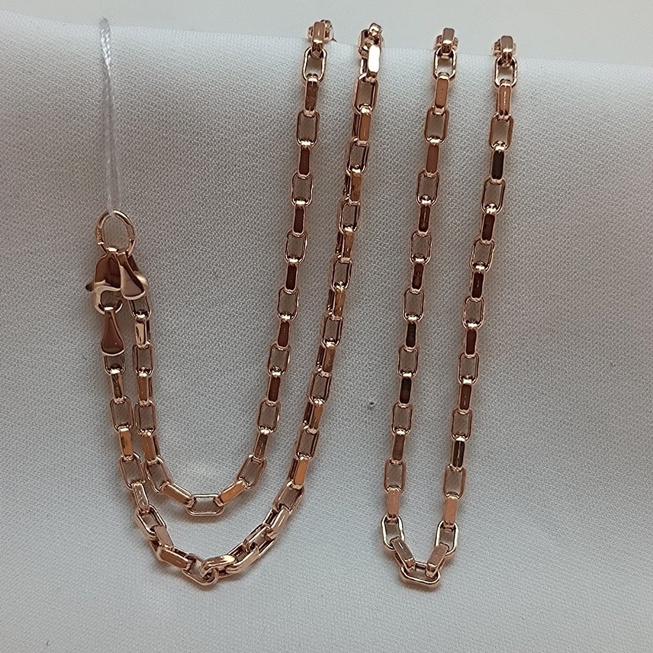 Золотий ланцюжок 585 проби, якірний ланцюжок 585 проби, фото 1