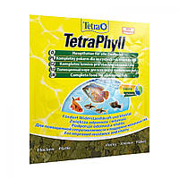 Сухой корм для аквариумных рыб Tetra в хлопьях «TetraPhyll» 12 г (для травоядных рыб)