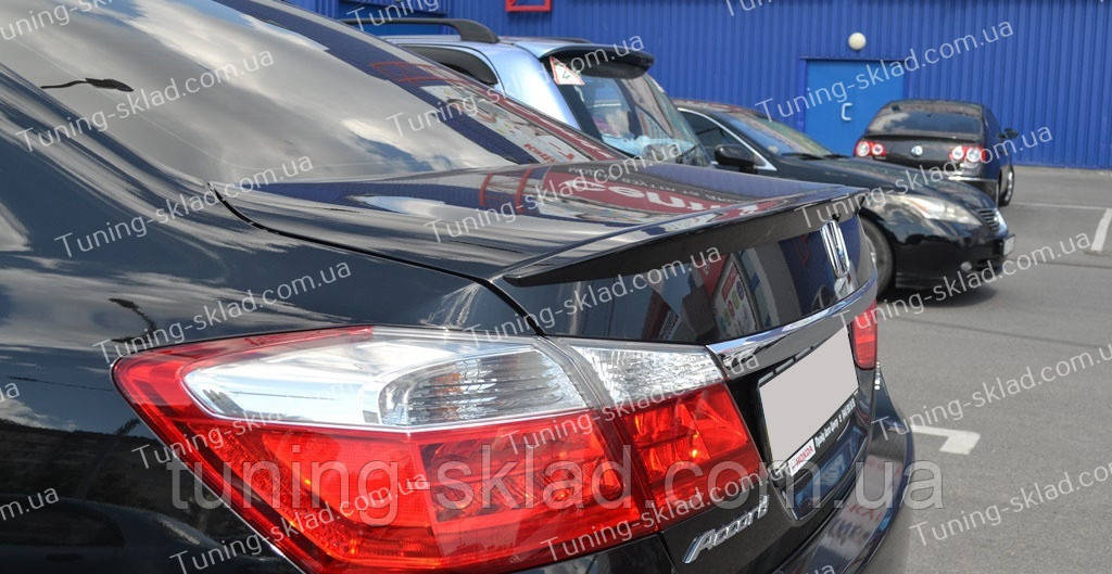 Спойлер Хонда Акорд 9 (спойлер на кришку багажника Honda Accord 9), фото 1