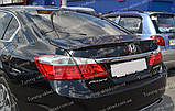 Спойлер Хонда Акорд 9 (спойлер на кришку багажника Honda Accord 9), фото 3