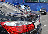 Спойлер Хонда Акорд 9 (спойлер на кришку багажника Honda Accord 9), фото 5