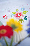 Весняні квіти та метелики Набір для вишивання гладдю (скатерти) Vervaco PN-0174589, фото 3
